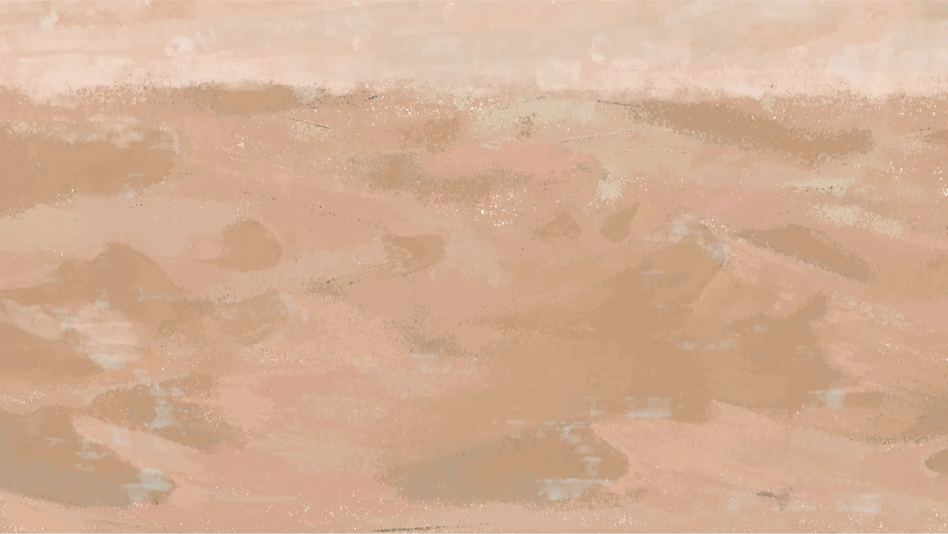 Digital painting of a desert