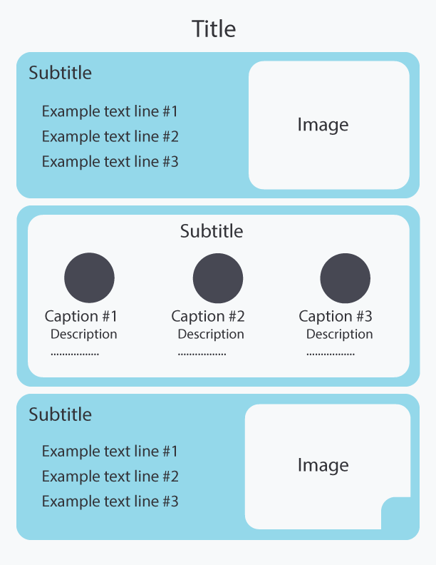 infographic layout