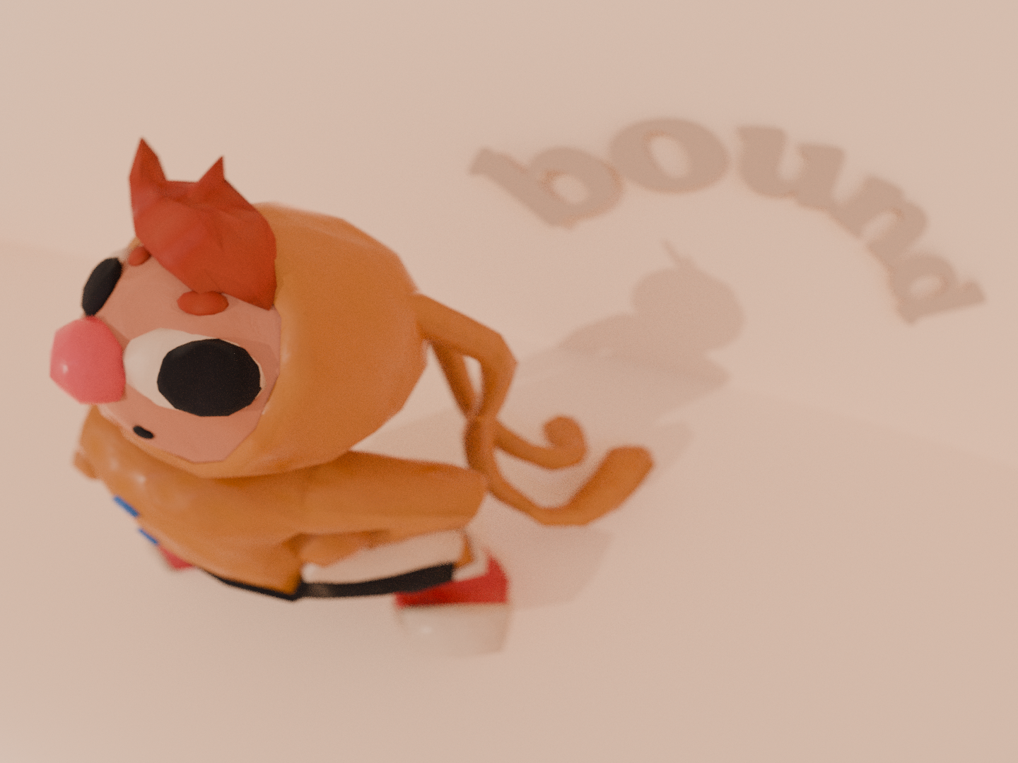 splash image for the game bound