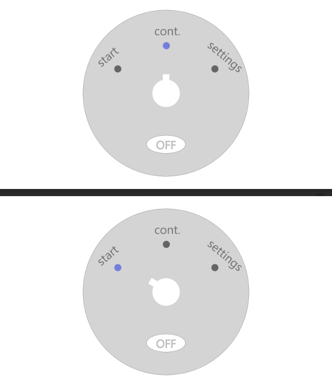 revision of menu layout in Dreamscapes